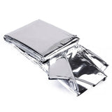 Silver Foil Emergency Space Blanket - Adult Size - SINGLE