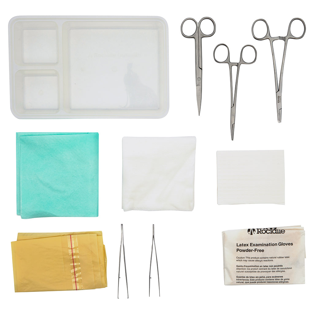 Sterile Suture Pack Including Instruments