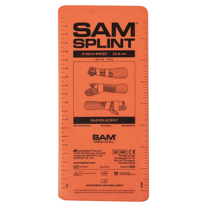 Wrist Splint - 9" - SAM Flatfold