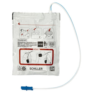 Schiller FEPP, DGT7, DGHD7 Adult Preconnect Defib Pads - One Pair