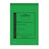 Patients Own Medicine / Drugs Bag - Green - Pack of 100