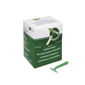 Surgical Disposable Prep Razor - Double Edged - Single